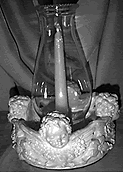 Round Cherub Candleholder