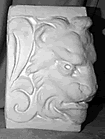 Plastercraft Lion Bookend statues