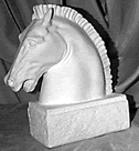 Plastercraft Horse Bookend statues