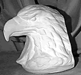 Plastercraft Eagle Bookend statue