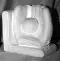 Plastercraft Baseball Glove Bookend statue