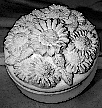 Plastercraft Sunflowers Jewelry Box