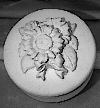 Plastercraft Single Flower Jewelry Box