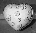 Plastercraft Daisies Jewelry Box