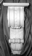 Curled Decorator Display Wall Bracket