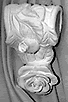Rose Drapery Bracket