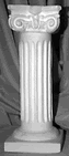Plastercraft Braid Ionic Candleholder