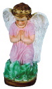 Guardian Angel Plaster Statue PAINTED Pink