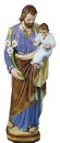 Saint Joseph Plaster Statue PAINTED