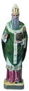 Saint Patrick Plaster Statue PAINTED