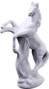 Rearing Horse Plaster Statue