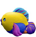 Fancy Fish Plaster Statue