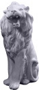 Entrance Lion Plaster Statue Right