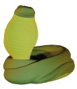 Egyptian Snake Plaster Statue