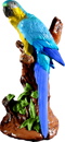 Parrot on Branch Plaster Statue