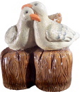 Seagulls in Love Statue