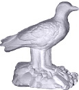 Seagull Plaster Statue