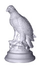 Eagle Round Base Plaster Statue Medium