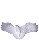 Eagle with Open Wings Plaster Plaque