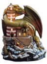 Dragon by Lighthouse Plaster Statue