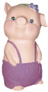 Pigs Dressed Up Mom Plaster Statue