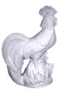 Rooster Plaster Statue Medium