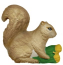Squirrel Plaster Plaque