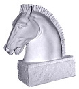 Horse Plaster Bookend