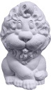 Leo the Lion Unpainted Plaster Piggy Bank