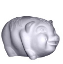 Huge Pig Unpainted Plaster Piggy Bank