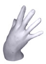 Hand Plaster Bracket Corbel