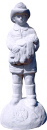 Fireman with Baby Plaster Statue