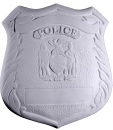 Policeman Badge Plaster Plaque b