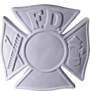 Fireman Shield Plaster Plaque a