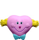 Happy Heart Boy Plaster Plaque