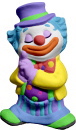 Curious Clown Plaster Plaque