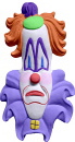 Sad Clown Face Plaster Plaque