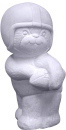 Cute Football Bear Plaster Statue