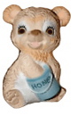 Honey Bear Plaster Statue