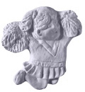 Cheerleader Plaster Plaque