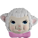 Lamb Face Plaster Plaque