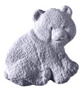 Billy the Bear Plaster Plaque