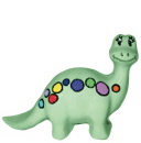 Happy Dino a 3d or Plaster Plaque