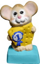 Number One Mouse Plaster Statue