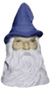 Wizard Head Plaster Statue