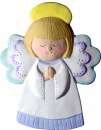Angel Plaster Plaque