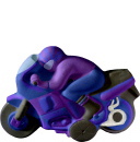 Motorcycle Plaster Plaque