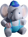 Baseball Elephant Plaster Statue