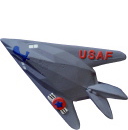 USAF Fighter Jet Plaster Plaque