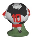 Soccer Ball Running Plaster Statue